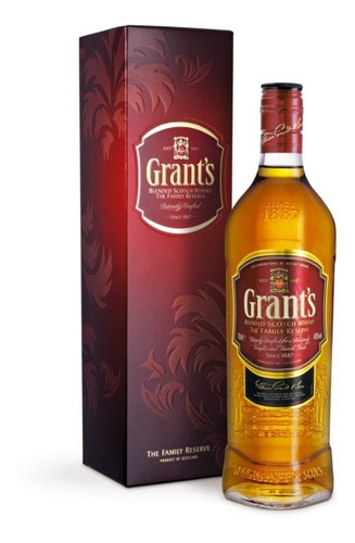 Whisky Grants Red Blend Scotch 1000 Ml