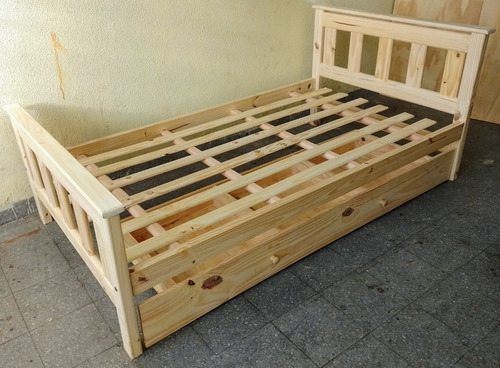 Cama Griega 1 Plazas + Carro Cama Paopino