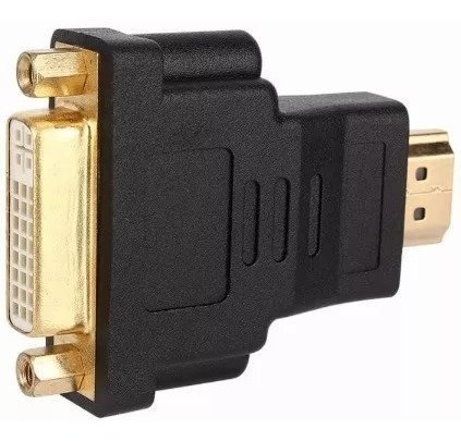 Adaptador Dvi - D Hembra A Hdmi Macho Para Lcd Notebook