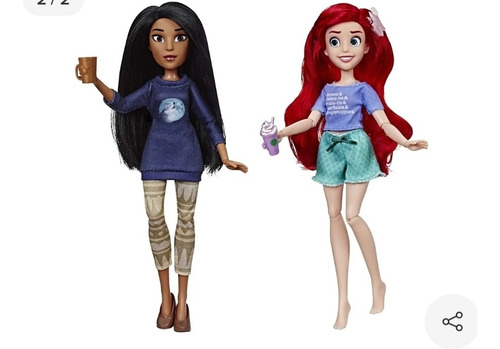 Disney Set Princesas Pocahontas Y Ariel Ralph