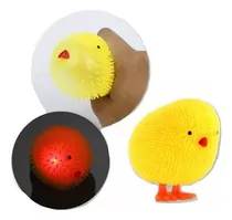 Comprar 12 Pollitos Squishy Amarillos Luz Led Juguete Regalo Piñata