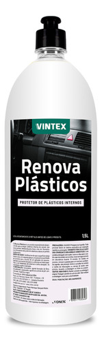 Protetor De Plasticos Borrachas Renova Plastico 1,5l Vintex