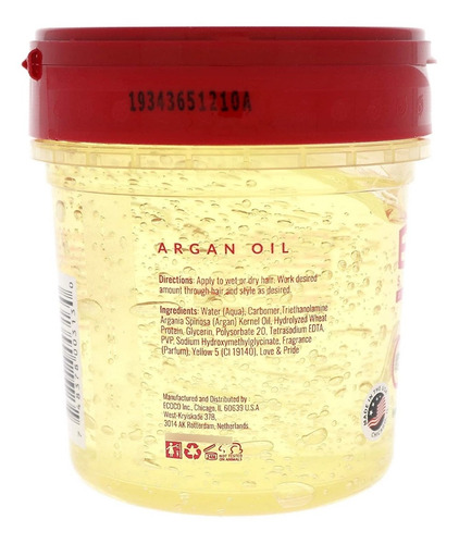 Ecoco Eco Style Gel Aceite De Argán Aceite De Oliva 100% P
