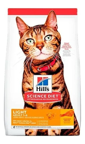 Hills Gato Adulto 1-6 Light 1.81kg Oferta Razas Mascotas