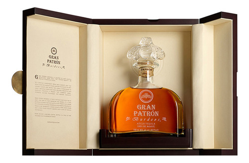 Pack De 4 Tequila Gran Patrón Burdeos Añejo 750 Ml