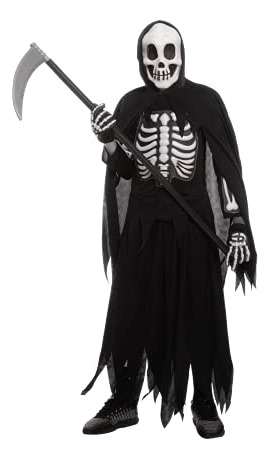 Niño Bonito Traje De Esqueleto Para Halloween Simular Ggk6y