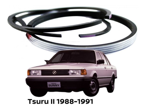 Kit Anillos De Motor Grado Std Tsuru Ii 1990 Hasting