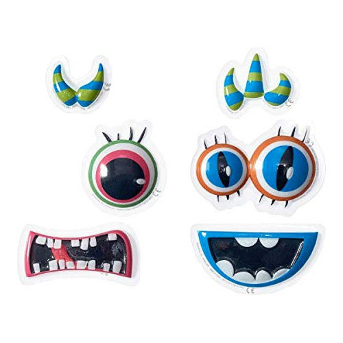 Juego De 6 Piezas De Decoración Monster Face Creations