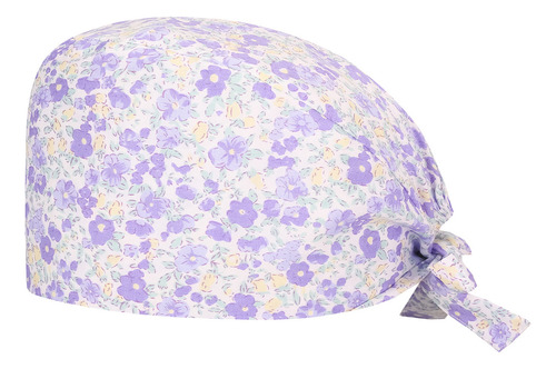 Gorro Y Nurse Con Estampado Multicolor Y Banda Para El Sudor