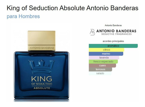 Perfume Antonio Banderas King Of Seduction Absolute Edt
