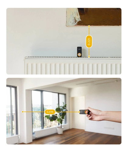 Hoto Medidor De Distancia Láser Smart Xiaomi Bluetooth 30mt