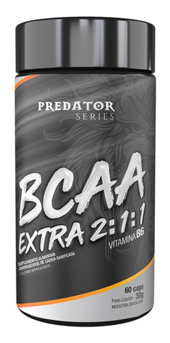 Nutrata Predator Bcaa 2:1:1 60 Caps