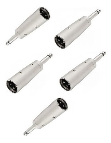 Imagem 1 de 2 de Adaptador Cannon Macho P/ P10 Mono Adap0032 Storm Pct C/5 Pç