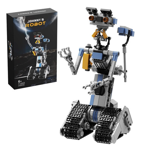 Johnny 5 Robot Building Block Set, Circuito Abierto Corto Jo