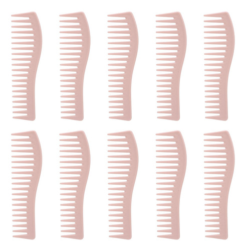 Peine Para Peluquería, 10 Unidades, Desenredante, Plástico,