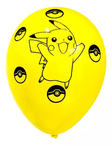 Globos Pokemon Impresos X 10u