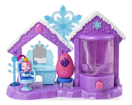 Hatchimals Collegtibles, Juego De Salón De Brillo Con 2 Excl