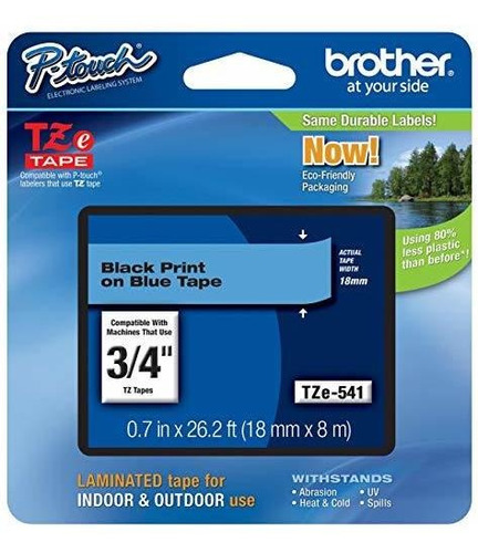 Brother Genuine Ptouch Tze541 Cinta 34 07 Estándar