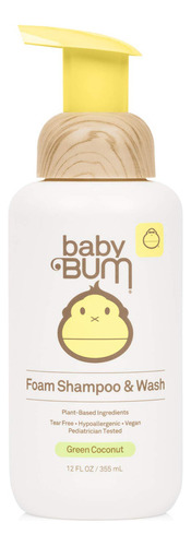 Jabon De Baño Bebe  Champú Y Lavado Baby Bum | Jabón Espumos