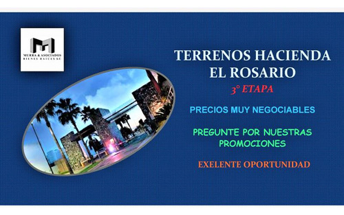 Terreno En Venta En Hacienda El Rosario