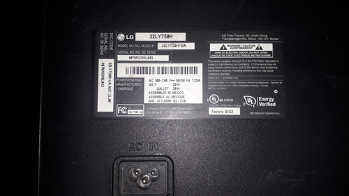 Imagen 8 de 10 de Tv Led 32 Como Nuevo Marca LG