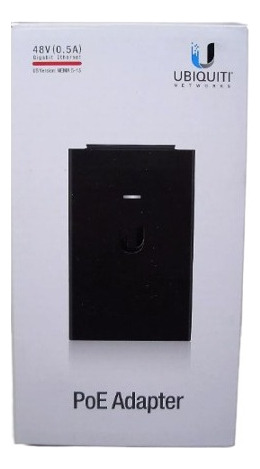 Ubiquiti Gigabit Adaptador Puerto Poe 48v (0.5a) Nuevo