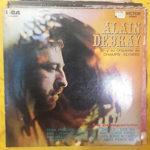 Vinilo Alain Debray La Cumparsita O2