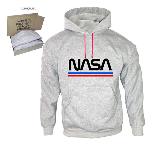 Buzo/hodie Personalizado La Nasa Estampado Unisex Y Niños