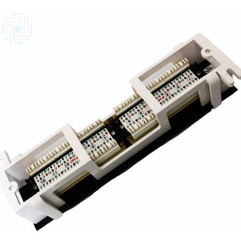 Patch Panel De Pared Nexxt Cat6 12 Puertos Red De Casa Ofici