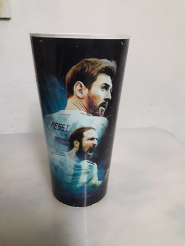 Vaso Selección Argentina Usado Mostaza