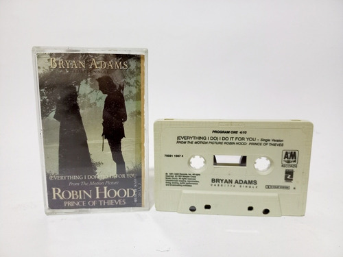 Cassette Single Bryan Adams / (everything I Do) I Do It For 