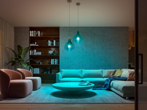 Imagen 8 de 9 de 2x Amp Led Philips Hue 9 W E27 Colores Bluetooth Zigbee