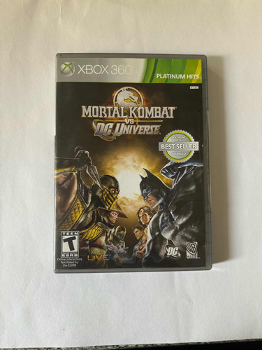 Videojuego Xbox 360 Mortal Kombat Vs Dc Universe Año 2009