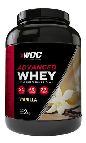 Whey Advanced Woc Vainilla 2kg Proteina Post- Entrenamiento