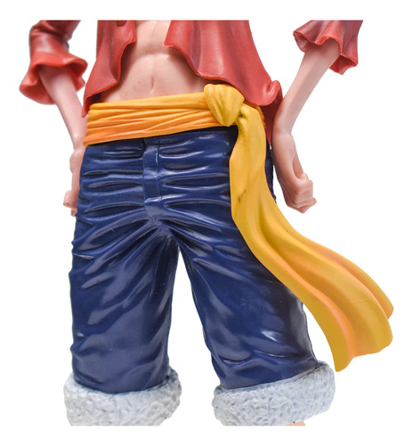 Figura One Piece 26cm Monkey Luffy Três Forma De Rosto