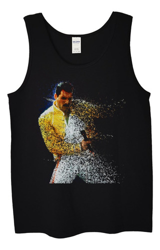 Polera Musculosa Queen Freddie Mercury Fade Rock Abominatron