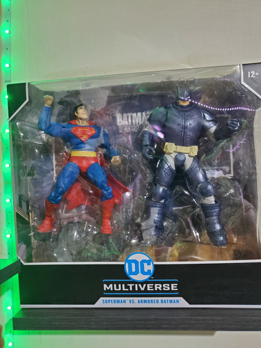Mcfarlane Dc Multiverse Superman Vs Batman 2 Pack (Usado)