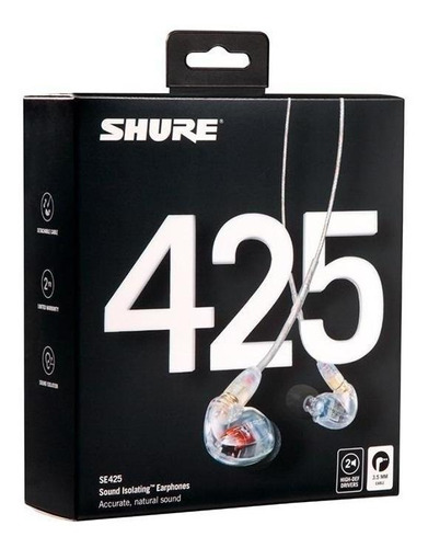 Fone de ouvido in-ear Shure SE425