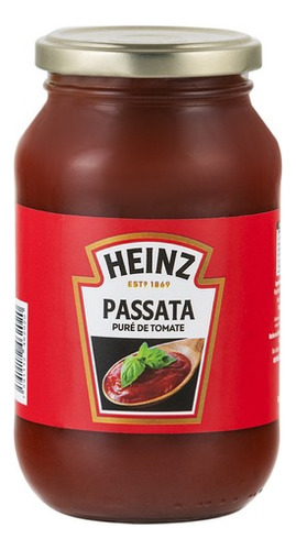 Aderezo Passata Tomate Heinz 480gr 0659 Ml.