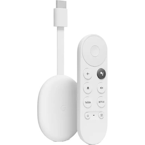 Chromecast Google Ga03131 Google Tv Hd 8gb Blanco