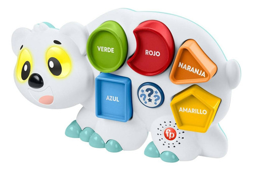 Juguete Oso Polar Fisher Price Color Blanco