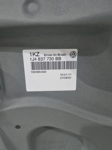 Maquina Vidro Elétrico Diant Ld Golf 2008 A 2014 Original Vw