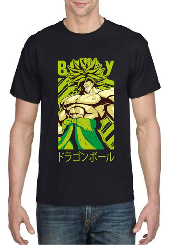 Polera Broly Dragon Ball Z Broli Goku Hombre Mujer Xxl Xxxl