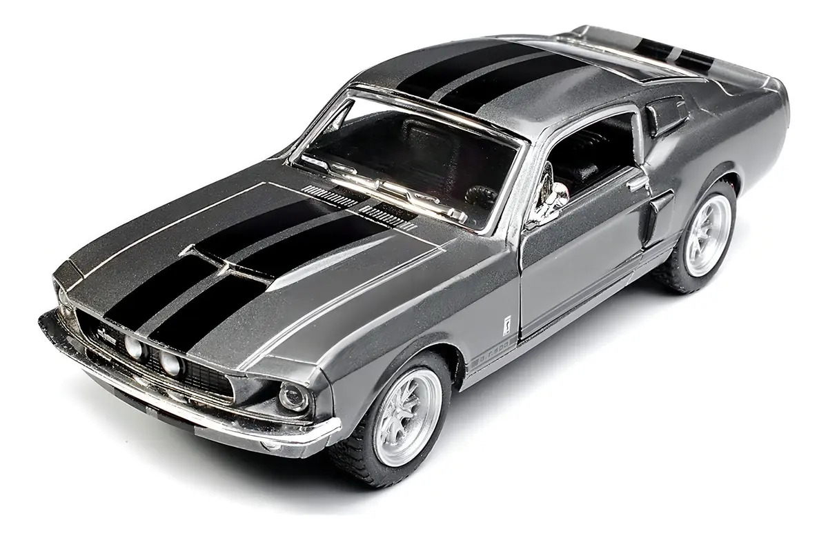 Mustang Shelby Gt 500 1967 Jada Toys Big Time Muscle 1:24