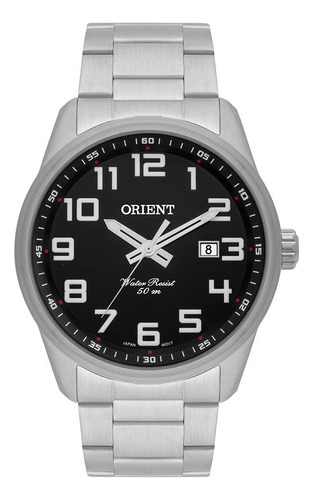 Relógio Masculino Orient Aço Mbss1271 - Estilo E Qualidade