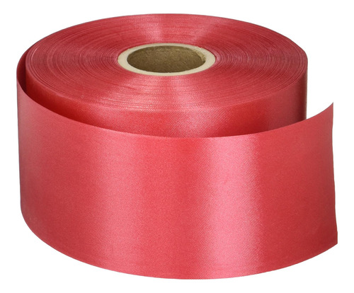 Red Embossed Poly Ribbon, 2-3/4 X 100 Yards By
