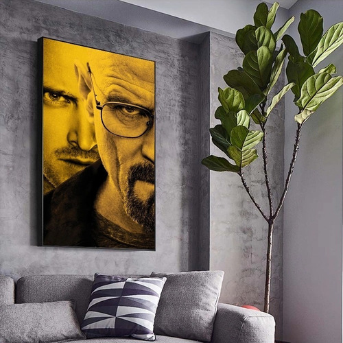 Cuadros-breaking Bad 5,decorativo,95x60cm-16k Resolución