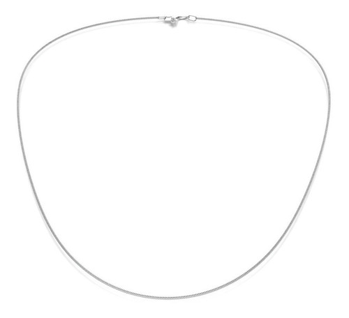Imagen 1 de 10 de Cadena De Plata Ley .925 De 45 Cm Para Mujer Agálea Joyería