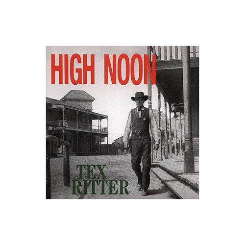 Ritter Tex High Noon Usa Import Cd Nuevo