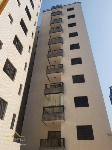 Imagem 1 de 24 de Apartamento Com 1 Dormitório À Venda, 46 M² Por R$ 175.000,00 - Aviação - Praia Grande/sp - Ap2802